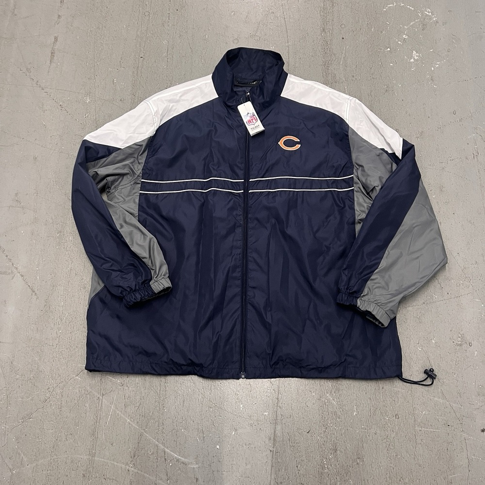 Chicago Bears Dunbrooke Jacket Men's‎ XXL NFL Team Apparel Full Zip Coat